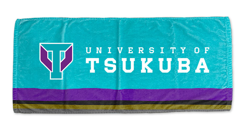 TOMOO ロゴフェイスタオル ブルー 青 fighters-logo-face-towel-blue-