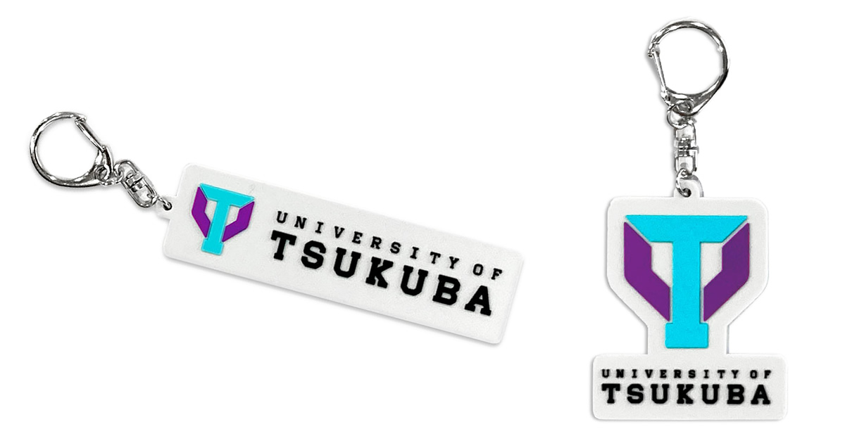 くーたろうです TSUKUBA-SHOP【筑波大学公式グッズ.】 / UTロゴラバーキーホルダー